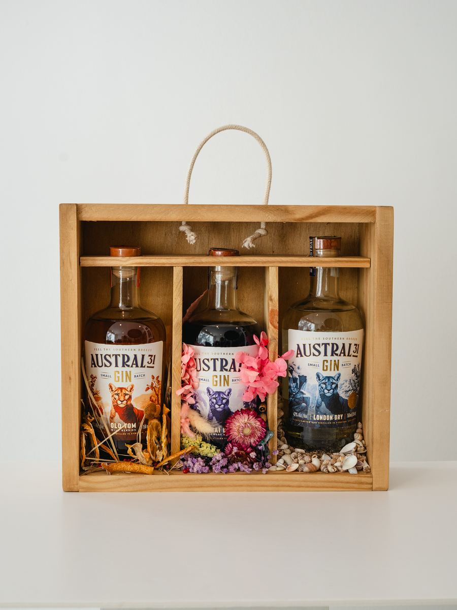 Box Triple Gin Austral 31